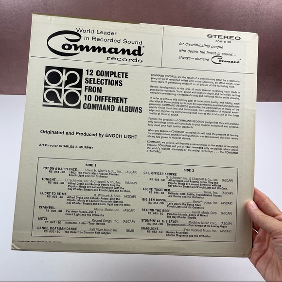 Vintage Command Records Volume 11 Vinyl Music Record - Picture 5 of 6